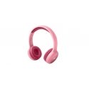 Muse M-215 BTP kuulokkeet ja kuulokemikrofoni Langaton Pääpanta Musiikki Bluetooth Vaaleanpunainen Muse M-215 BTP kuulokkeet ja kuulokemikrofoni Langaton Pääpanta Musiikki Bluetooth Vaaleanpunainen