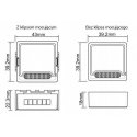 Modulis OXT mini rele 4 piiriä WiFi TUYA Modulis OXT mini rele 4 piiriä WiFi TUYA