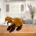 Lean Toys pehmolelu, suloinen lelu, panda, punainen, 45 cm Lean Toys pehmolelu, suloinen lelu, panda, punainen, 45 cm