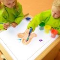 MASTERKIDZ sensory frame - LED panel + transparent painting tray MASTERKIDZ sensory frame - LED panel + transparent painting tray