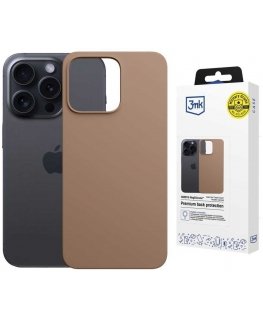 Case 3MK Hardy MagSilicone for Apple iPhone 15 Pro Max in gold color