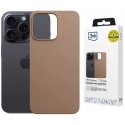 Case 3MK Hardy MagSilicone for Apple iPhone 15 Pro Max in gold color