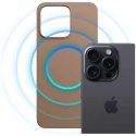 Case 3MK Hardy MagSilicone for Apple iPhone 15 Pro Max in gold color