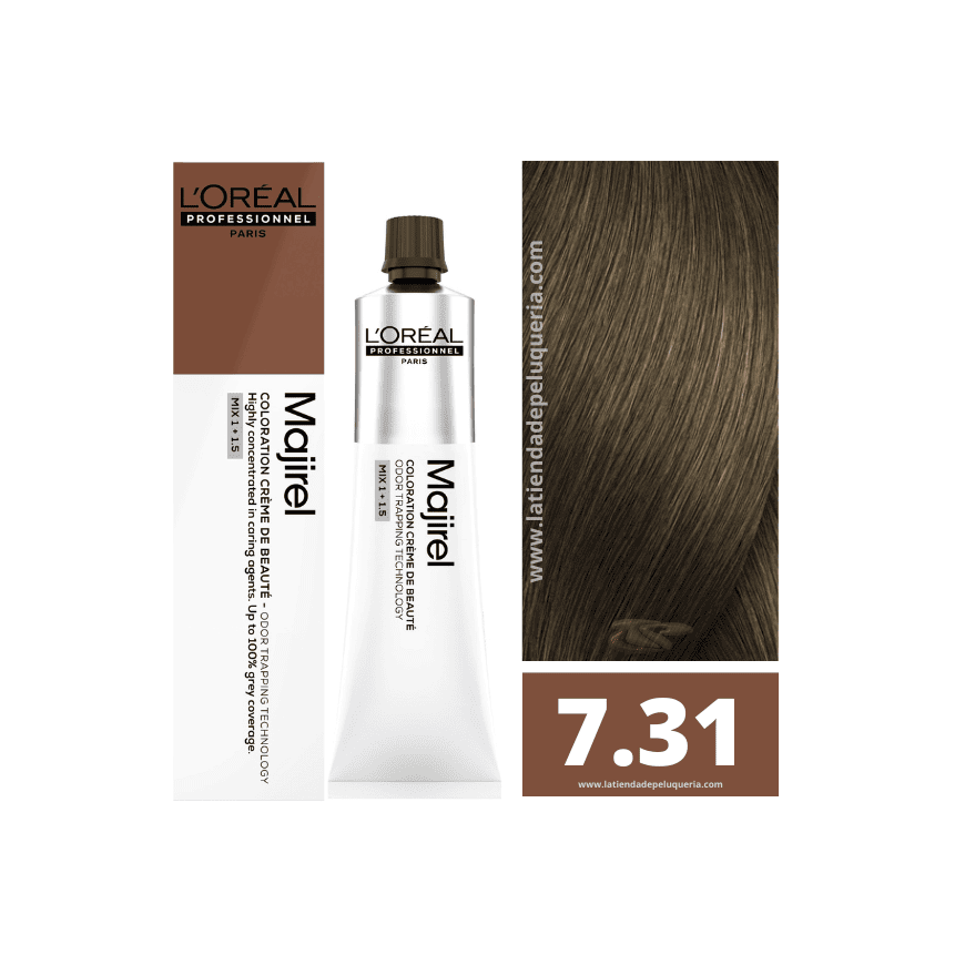L`Oreal MAJIREL skaistumkopšanas krāsošanas krēms 7