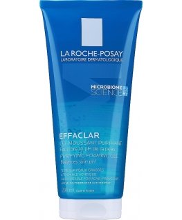 Пенящийся гель для умывания без мыла «Effaclar» от La Roche-Posay (очищающий пенящийся гель)