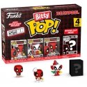 Funko Blister 4 hahmoa Bitty POP Marvel Deadpool Mestari Funko Blister 4 hahmoa Bitty POP Marvel Deadpool Mestari