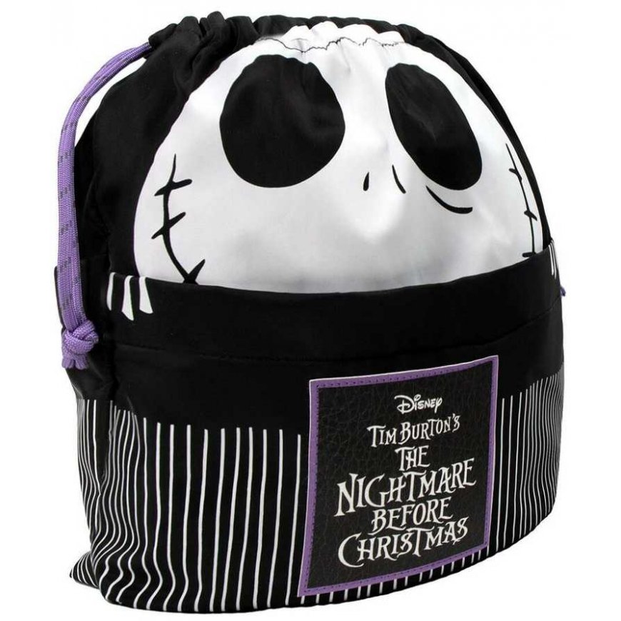 Kelionių reikmenų dėžutė The Nightmare Before Christmas Juoda 100 % Nailonas 16,5 x 25 x 7 cm – 2