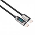 Solight Cable USB-C (M) - USB-C (M) 1m black Solight Cable USB-C (M) - USB-C (M) 1m black