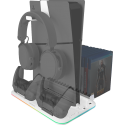 Mars Gaming MPS5B2 Multifunctional Stand for PS5 with Cooling / RGB Mars Gaming MPS5B2 Multifunctional Stand for PS5 with Cooling / RGB