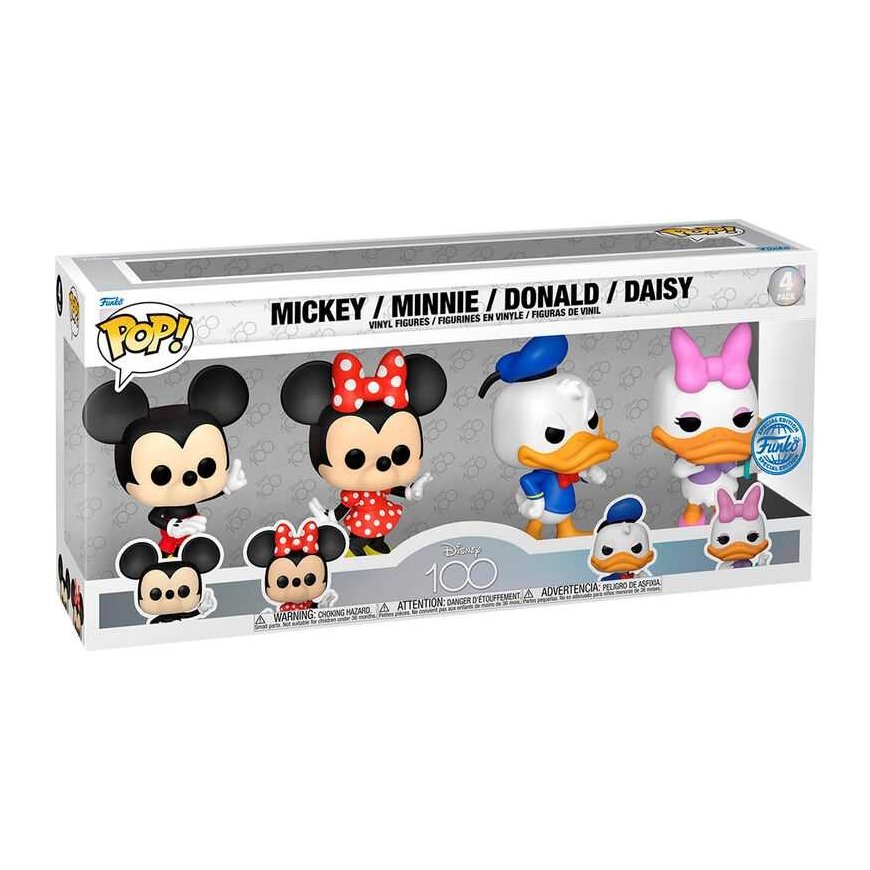 PROMOTIONAL FUNKO 4 DISNEY classic figurine set 70339