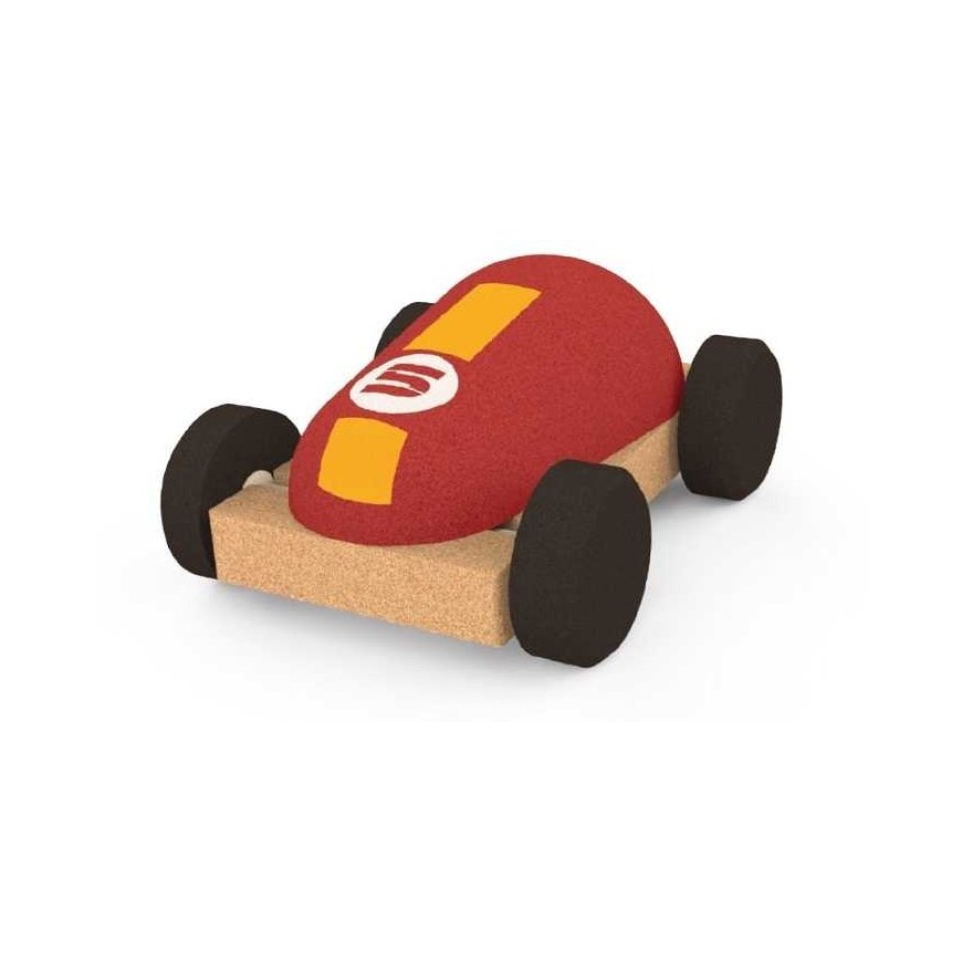 Elou Ecological Cork Blocks - Racing Car