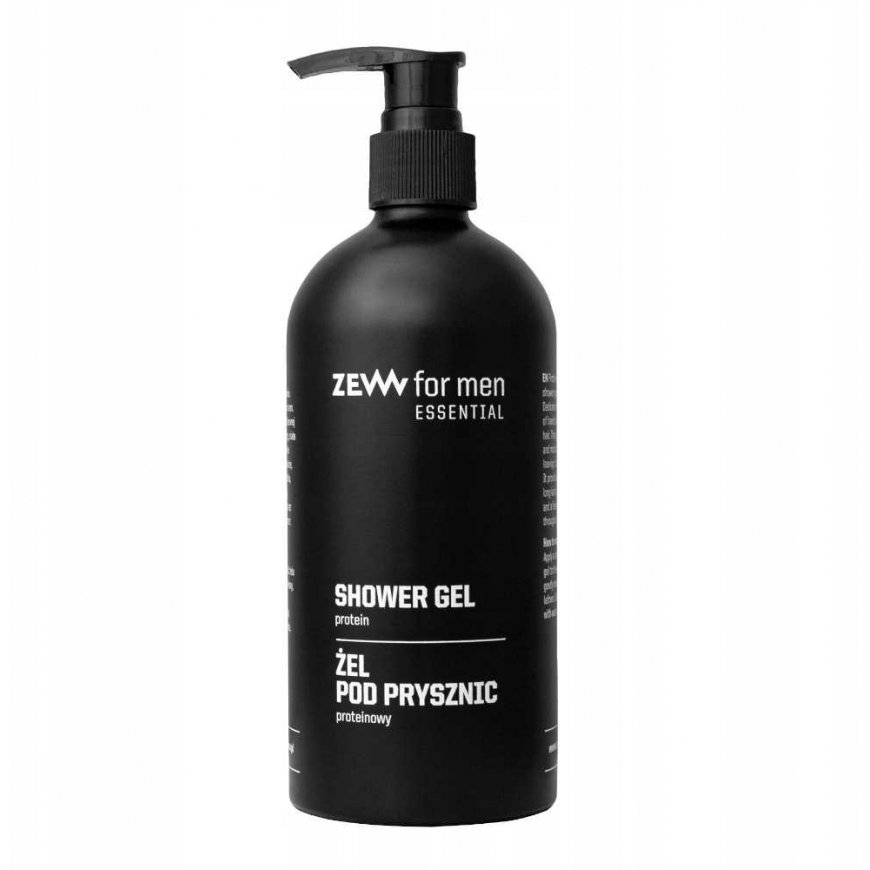 Apart Natural ZEW FOR MEN_Essential natūralus dušo želė su baltymais 400 ml