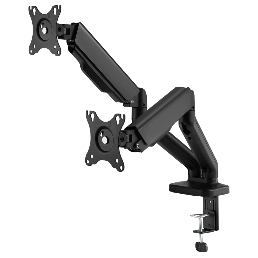 Cabletech Holder for 2 monitors (17–32") – 3