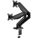 Cabletech-teline kahdelle näytölle (17–32") Cabletech-teline kahdelle näytölle (17–32")