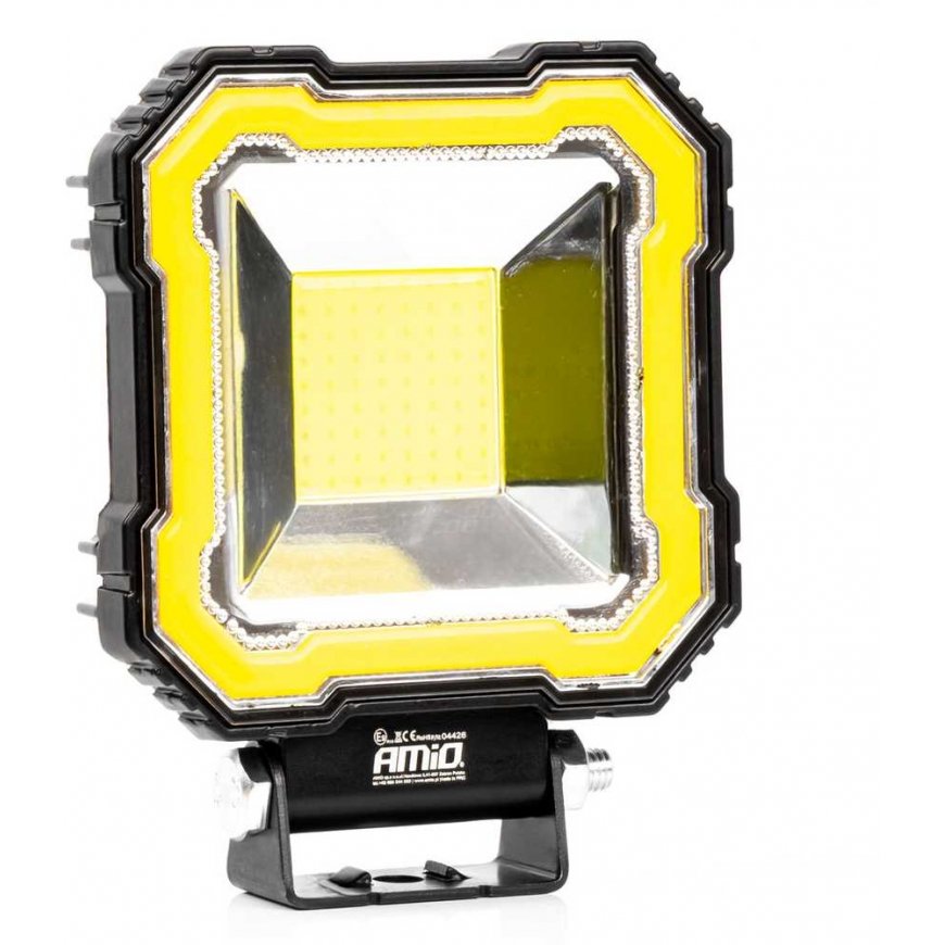 Halogen LED work light, projector AWL82, 48 W, 3600 lm, 12 V, 24 V, amio-04426