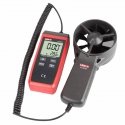 Anemometrs ar temperatūras indikāciju 0.4~30m/s, -10~50℃ UNI-T