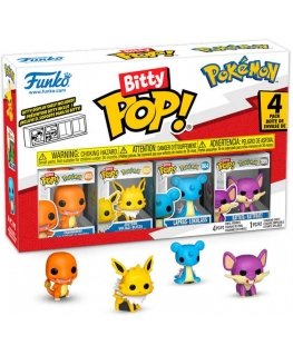 Funko Blister 4 figures Bitty POP Pokemon Charmander