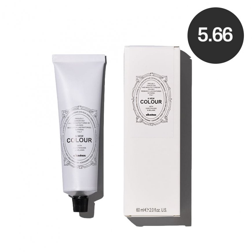 Davines, Uusi Väri, Pysyvä Hiusväri, 5.66, 60 ml Naisille