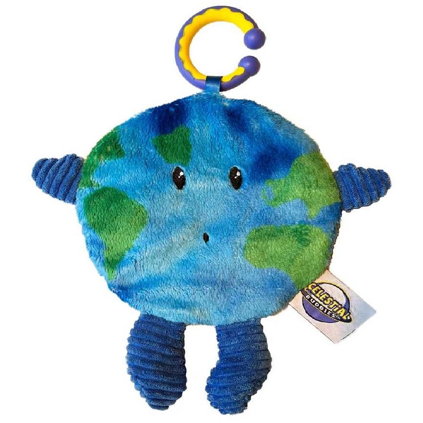 Celestial Buddies Planet Plush Pendant - Earth