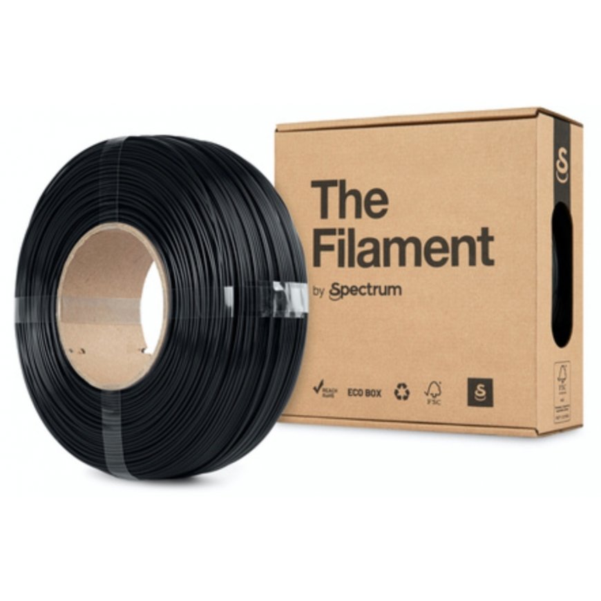 Spectrum Filaments TF-24041 печатный материал для 3D-принтеров Полилактид (ПЛА) Черный 1 kg – 3