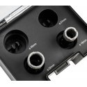 Graphite Diamond Hole Saws (18, 22, 27, 35 mm), set of 4 pcs. Graphite Diamond Hole Saws (18, 22, 27, 35 mm), set of 4 pcs.
