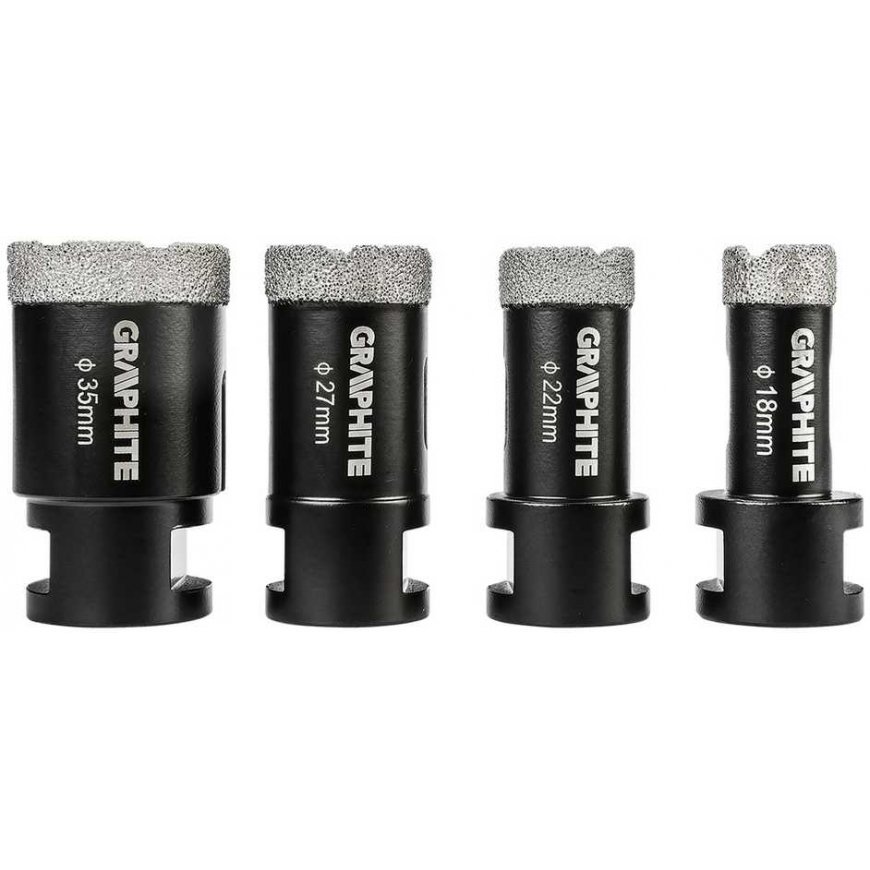 Grafeenist Deimantpuurid (18, 22, 27, 35 mm), komplektis 4 tk. – 4