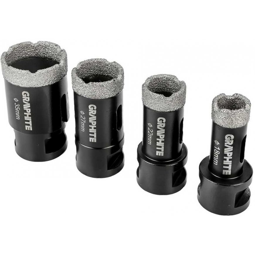 Grafeenist Deimantpuurid (18, 22, 27, 35 mm), komplektis 4 tk. – 5
