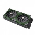 Thermaltake Toughfan 12 Racing Green High Static Pressure Radiator Fan Universāls Ventilators 12 cm Thermaltake Toughfan 12 Racing Green High Static Pressure Radiator Fan Universāls Ventilators 12 cm
