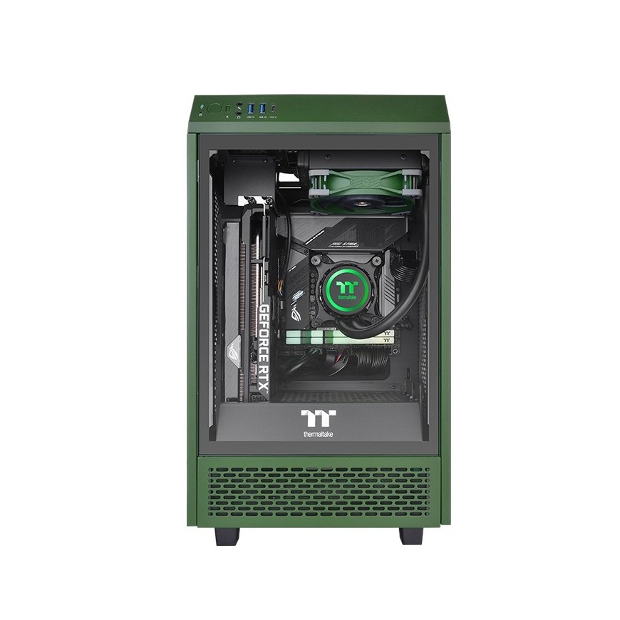 Thermaltake Toughfan 12 Racing Green High Static Pressure Radiator Fan Universāls Ventilators 12 cm – 5