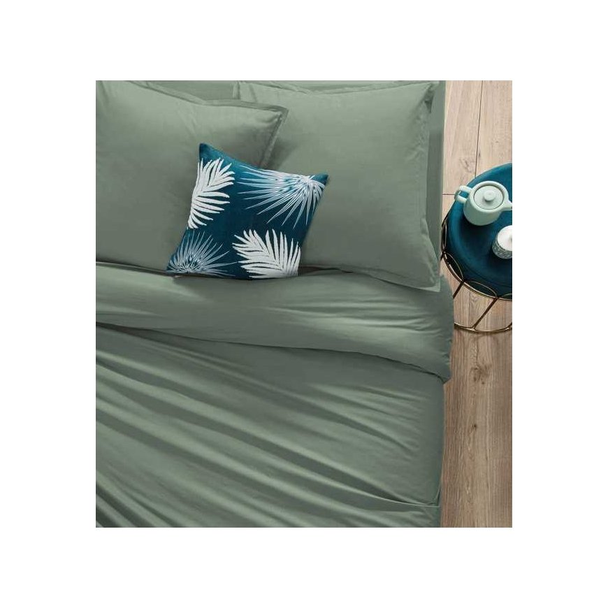 Atmosphera Antklodės užvalkalas, 240 x 220 cm, medvilnė, žalia – 4