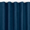 MILANA curtain, indigo color, classic, sheer, wavy stripe, 7 cm, chenille, 140x225, HOMEDE MILANA curtain, indigo color, classic, sheer, wavy stripe, 7 cm, chenille, 140x225, HOMEDE