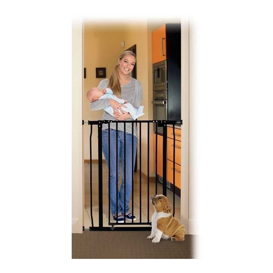 Dreambaby turvavärav lastele Liberty (L:75-82cm x K:93cm) - must – 4