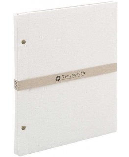 Photo album 'Terracotta', A4-white TER-A4F-160-W