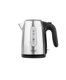 Adler AD 1273 elektrikann 1 l 1200 W Must, Sarapuupähkel, Roostevaba teras