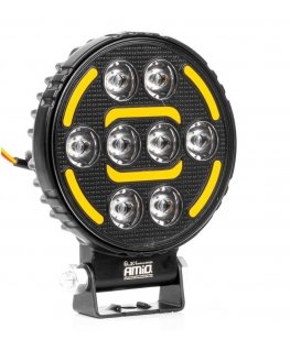 Halogen LED work light, spotlight AWL80, 48 W, 2400 lm, 12 V, 24 V, amio-04424