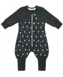 Love To Dream Pajamas - 6-12 m - black - STAGE 3 - 2.5 TOG Organic & Merino