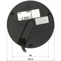 ANTIVANDALISTINEN IP-KAMERA IPC-HDBW3649E-AS-IL-0280B-Musta WizSense Älykäs Kaksoisvalaisin - 6 Mpx 2.8 mm DAHUA