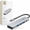 Tech-Protect HB08 4in1 USB-C + USB2.0 + 2 x HDMI 4K 60HZ adapter Tech-Protect HB08 4in1 USB-C + USB2.0 + 2 x HDMI 4K 60HZ adapter