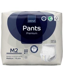 Abena Pants M2, Premium 15 pcs, diapers - panties
