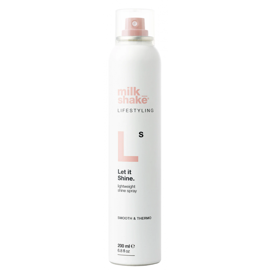Milk Shake, Let It Shine, Hair Spray, Smooth & Thermo, Light Hold, 200 ml