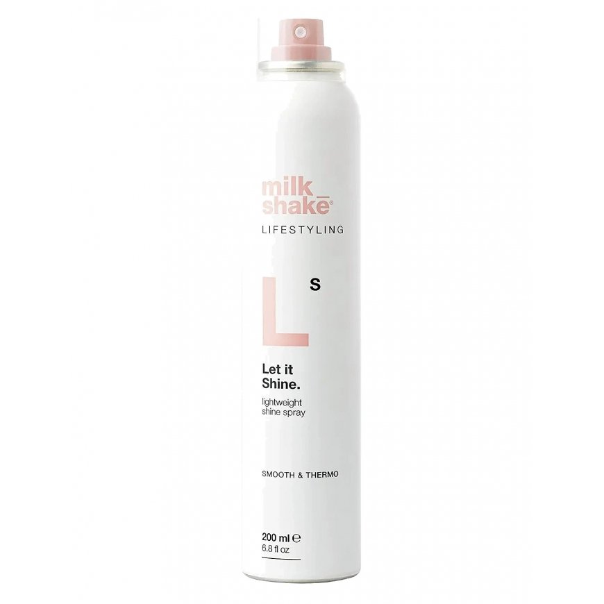 Milk Shake, Let It Shine, Hair Spray, Smooth & Thermo, Light Hold, 200 ml – 2