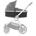 Babystyle Baby Style Oyster 3 - ratiņu grozs | pelēkā krāsā ar sudraba detaļām Babystyle Baby Style Oyster 3 - ratiņu grozs | pelēkā krāsā ar sudraba detaļām