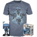 Funko rinkinys figūrėlė POP & Tee Star Wars Mandalorian L Funko rinkinys figūrėlė POP & Tee Star Wars Mandalorian L
