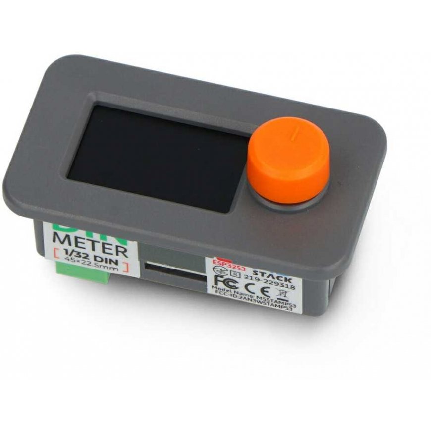 DinMeter - development module according to 1/32 DIN standard - M5Stamp S3 - M5Stack K134