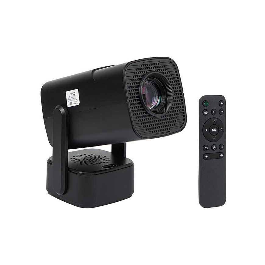 79-704 Pārnēsājamais projektors blow androidtv hd kino skaņa + etuijs melns