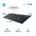 HP CS10 Juhtmevaba klaviatuur ja hiir Combo USB / ENG / 1600DPI HP CS10 Juhtmevaba klaviatuur ja hiir Combo USB / ENG / 1600DPI