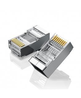 UGREEN Ethernet RJ45 Metal plug, 8P / 8C, Cat.6, UTP (10pcs.)