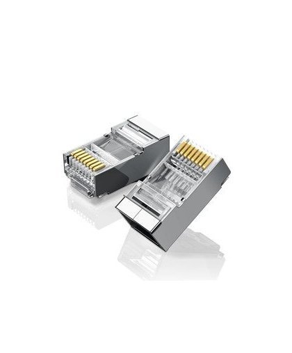 UGREEN Ethernet RJ45 Metal plug, 8P / 8C, Cat.6, UTP (10pcs.) – 2
