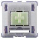 Klaviatuur Epomaker RT65 (Valge/Hall) - Wisteria Lineaarsed Lülitid