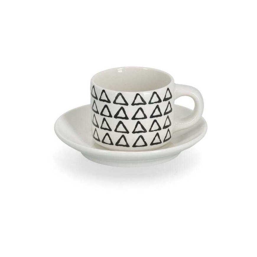 Zeller Espresso -kuppisarja geometrisilla kuvioilla, 70 ml – 4